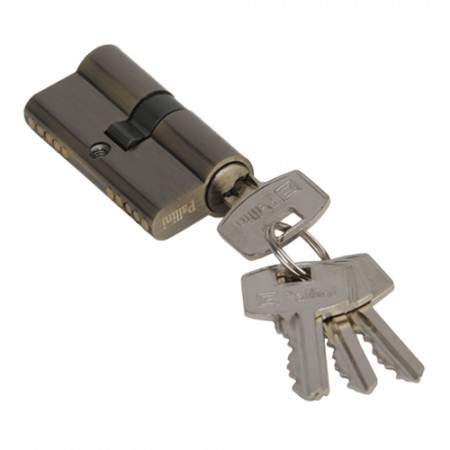 Ключевой цилиндр Р 60С АВ, ключ-ключ 