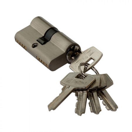 Ключевой цилиндр Р 60С SN, ключ-ключ 