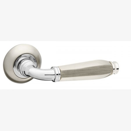 Ручка для металлических дверей ENIGMA RM SN/CP-3 Fuaro (Фуаро) раздельная