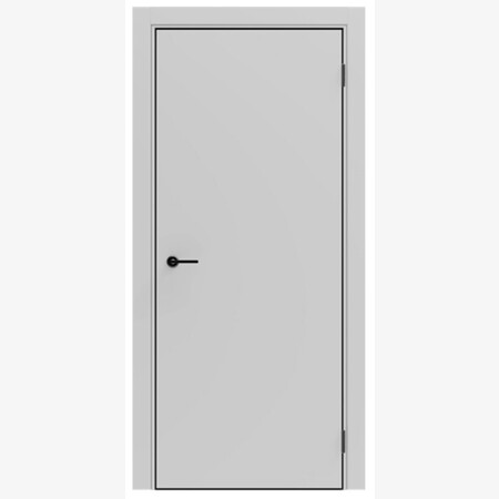 Полотно Порта-50 4AB Nardo Grey (кромка AL, цвет черный)